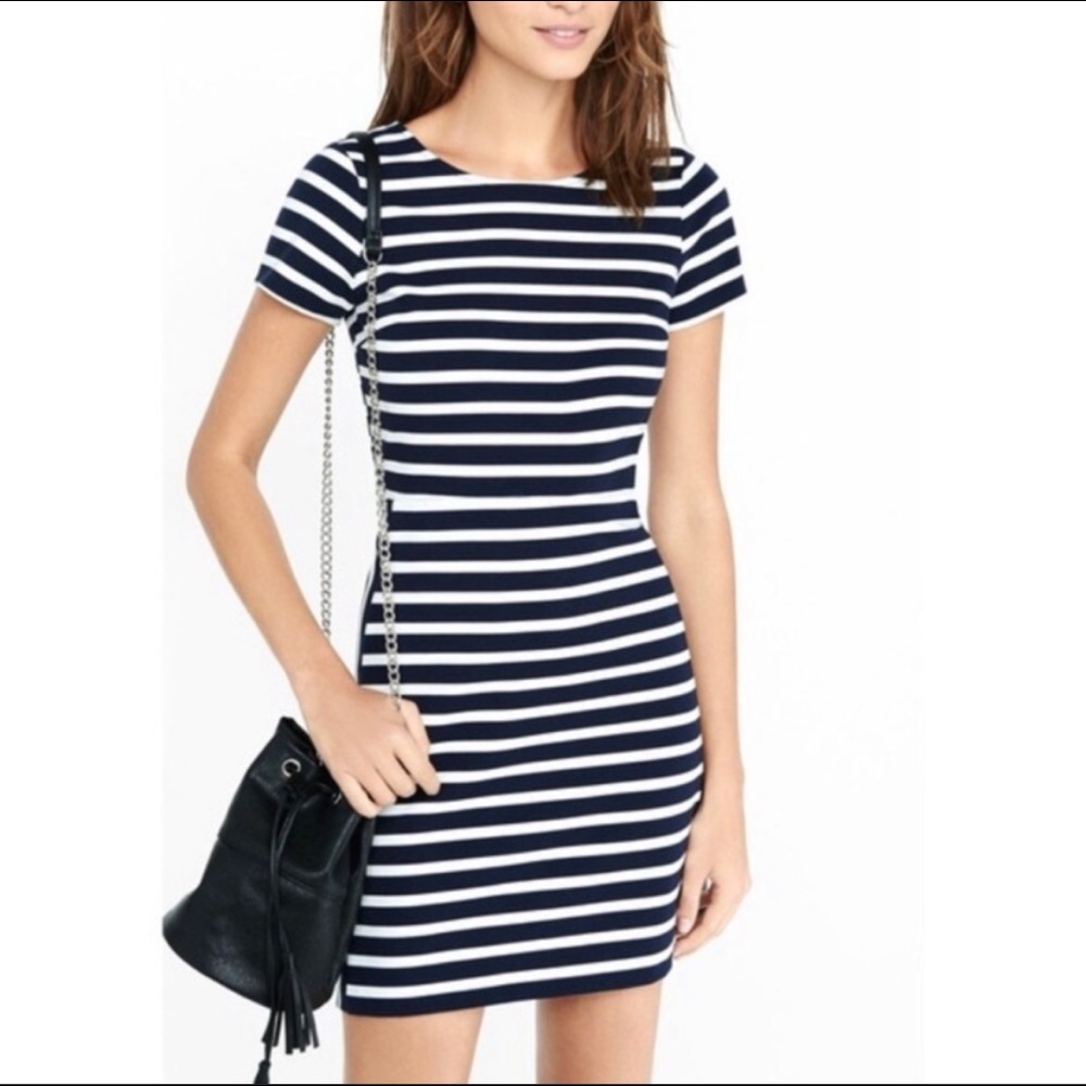 Express Striped Knit Mini Dress- LIKE NEW!